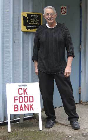 Hoyt Burrows has been the executive director of the Central Kitsap Food Bank since 2006.
