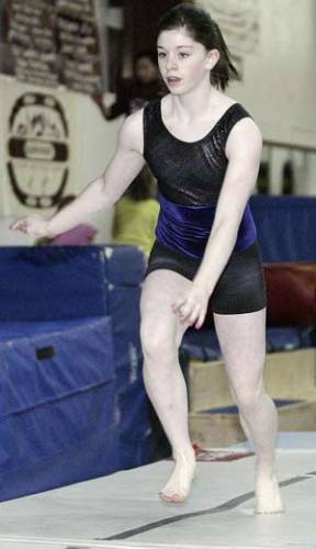 Gymnast Katie Haggard