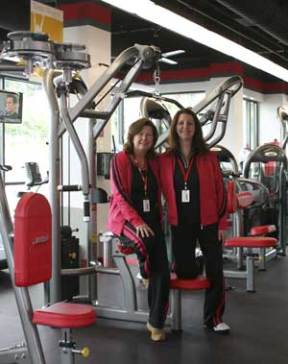 Snap Fitness owner Aleta Gibson (left) and manager Pam Swetzof recently opened Snap Fitness in Silverdale. The gym is open 24 hours a day