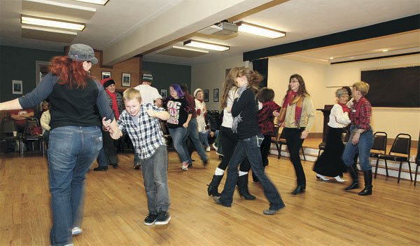 Seabeck’s Mill Town Family Christmas includes some traditional dancing