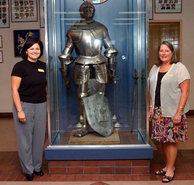 Bremerton High School Assistant Principal Mona Swanson (left) and Principal Katharine Gleysteen look forward to the start of the school year Sept. 2.