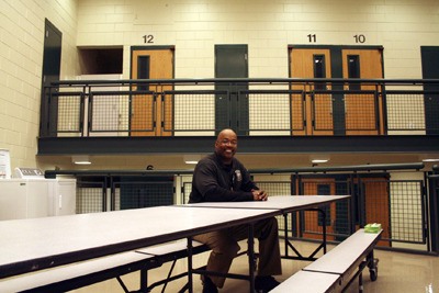Reginald Hill spends about eight hours per day in the pods at the Juvenile Detention Center.