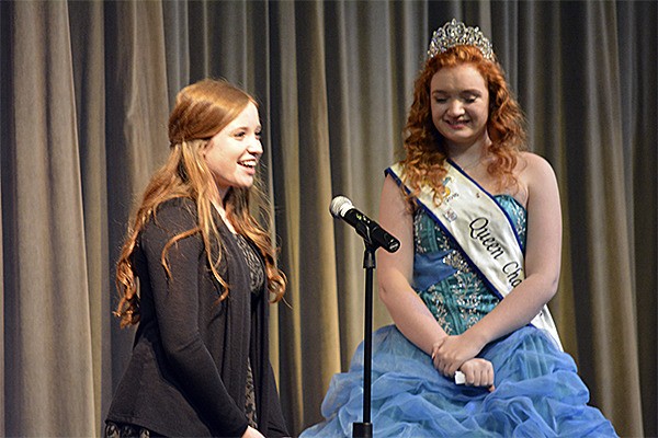 At the Fathoms O’ Fun Royalty Tea Jan. 31 at Harper Church