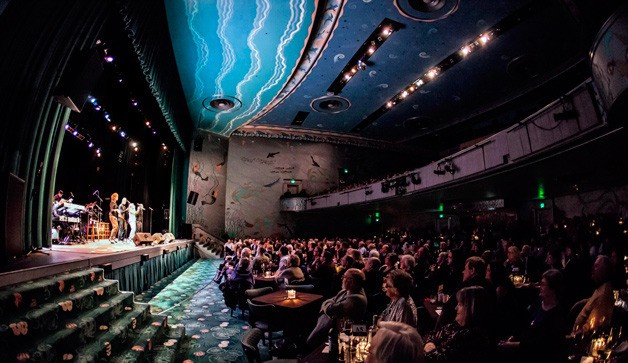 The Admiral Theatre in Bremerton offers dinner and a show for a variety of acts.