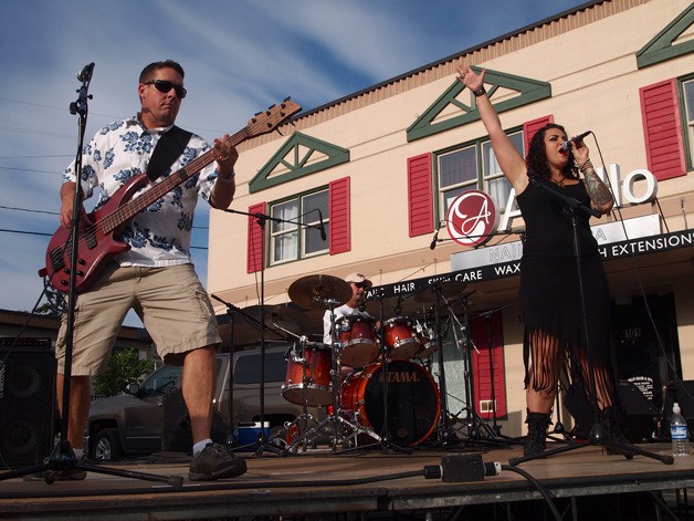 Local band Psycho Sushi performs at the 2014 Poulsbo Street Dance.