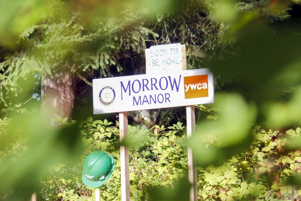 The upcoming construction of Morrow Manor was celebrated on Sept. 9.