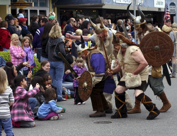 This year’s Viking Fest Parade in downtown Poulsbo will feature 85 entries over a two-hour period. The parade is a highlight of the three-day celebration of Poulsbo’s cultural ties to Norway.