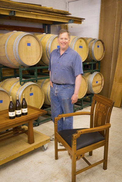 Tom Stangeland is a woodworker and Seattle winemaker.