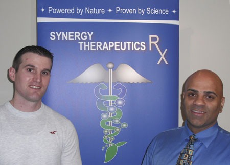 Nicholas Wyatt (left) and Narinder Duggal operate the state’s first opiate rehabilitation program in the state at Poulsbo’s Liberty Bay Medicine.