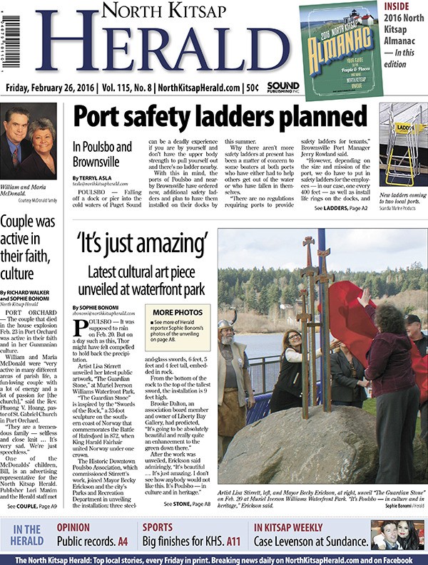 The Feb. 26 North Kitsap Herald: 32 pages in two sections