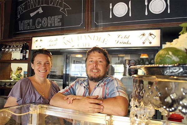 Axe Handle Cafe owners Amy and Mark Anderson opened the cafe to give the Kingston community another choice in dining.