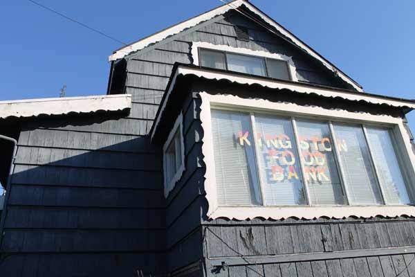 The Kingston Food Bank operates out of a two-story building on Illinois Avenue