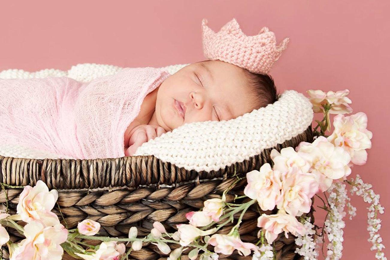 Born at the end of Sept, Clara weighed in at 11 lb., 1 oz. Molly Kraft Photography / Submitted