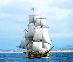 Rustic tall ships to battle at Brownsville