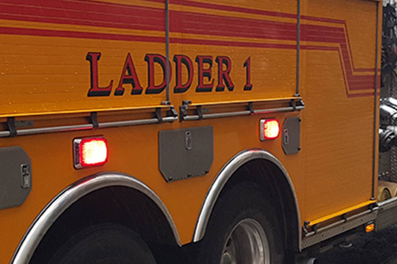 Too-tall vehicle clips sprinkler head, sets off alarm and evacuation