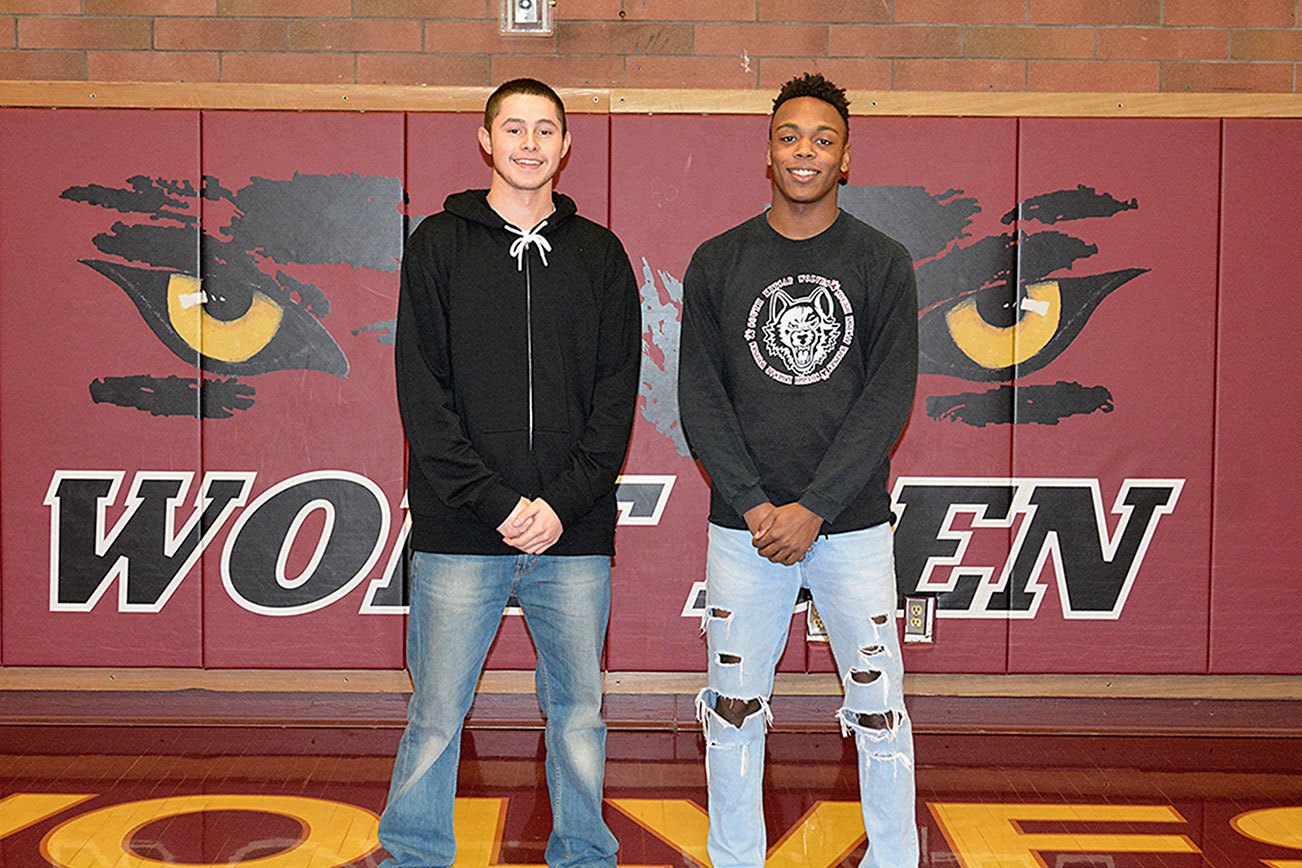 Two seniors lead the way for Wolves basketball