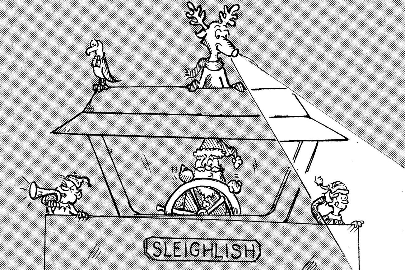 December FerryFare cartoon created by Walt Elliot. Walt Elliot / Submitted
