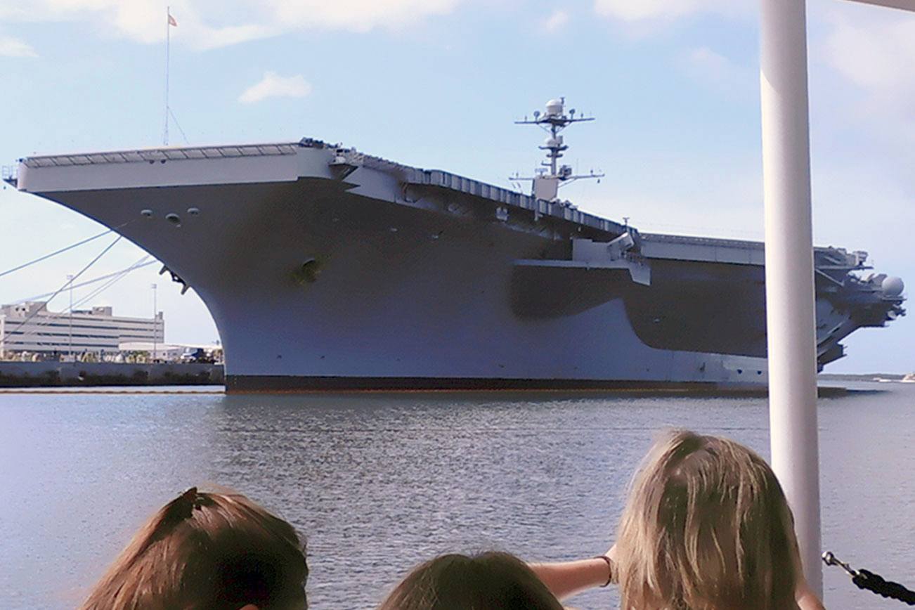 USS Stennis a happy surprise at commemoration | Dispatches from Pearl Harbor