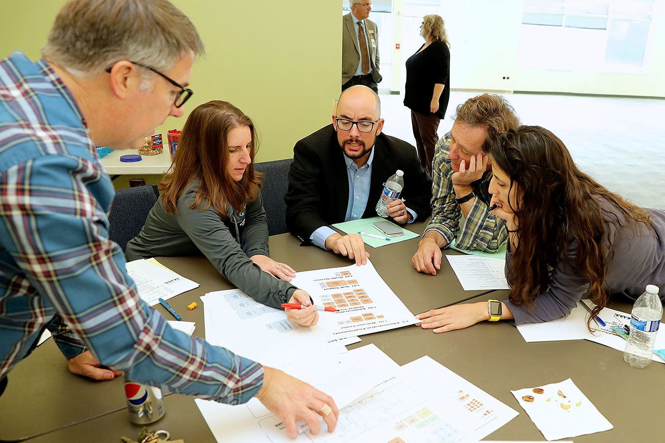 Central Kitsap School District leaders and staff work with educational environemtn experts and architects to tailor the 60,000-square-foot building to fit the needs of the students.                                Central Kitsap School District / Courtesy