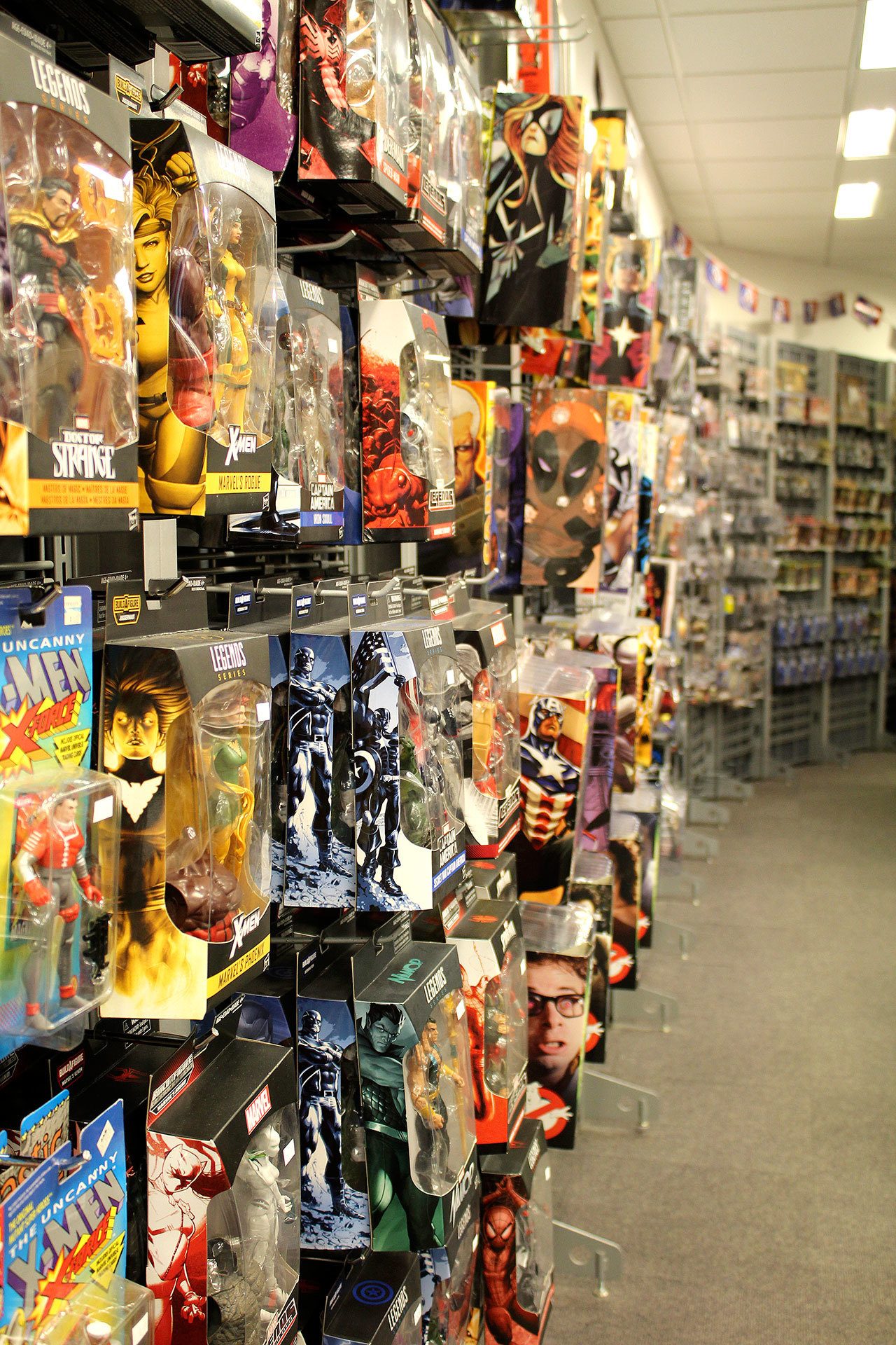 Avalon Comics and Games sells new releases and classic editions, and is staffed by knowledgable people who can help a newbie find a starting place in decades worth of comics. The store also sells tabletop games, and hosts game day events. Michelle Beahm / Kitsap News Group