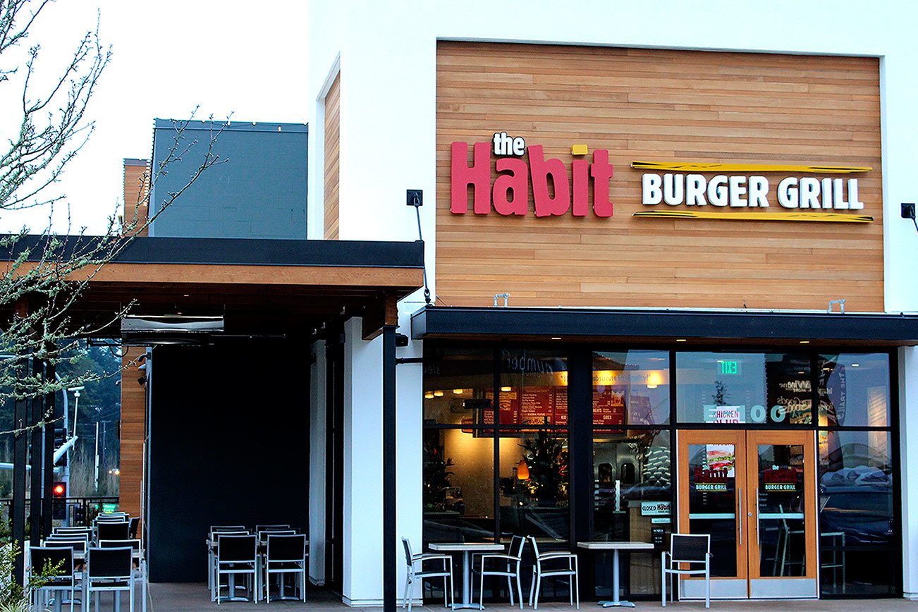 Habit Burger Grill is open 10:30a.m. to 10 p.m. Monday through Sunday, located in the Trails at Silverdale. Michelle Beahm / Kitsap News Group