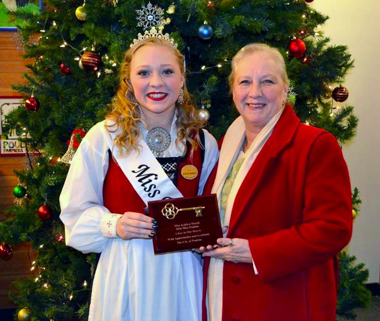 Miss Poulsbo honored by mayor, City Council