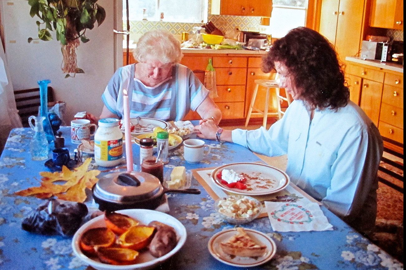 Astrid Eddie and Judith Ryan enjoying hygge in the fall of 1989.  Judith Ryan / Contributed
