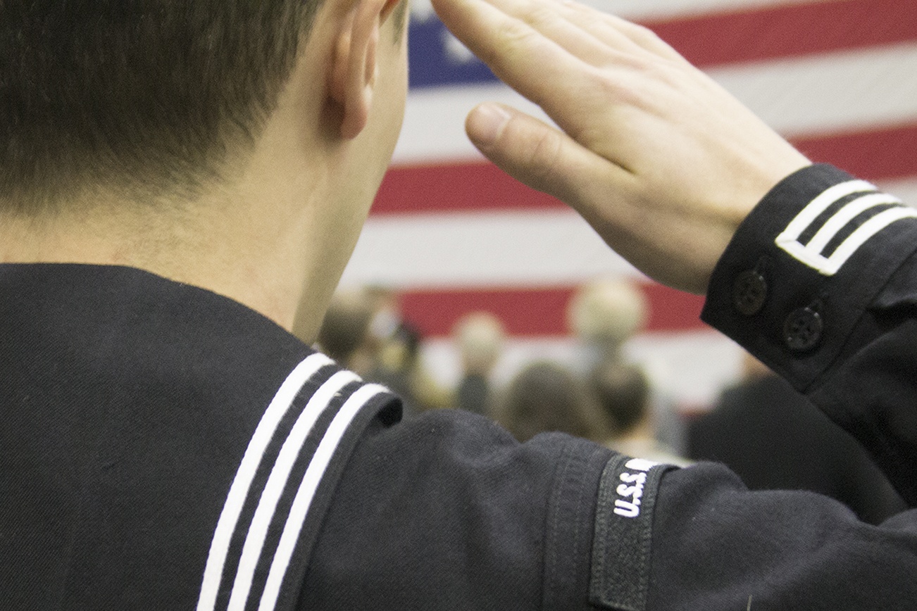 USS Nimitz change of command ceremony based on tradition, service and family