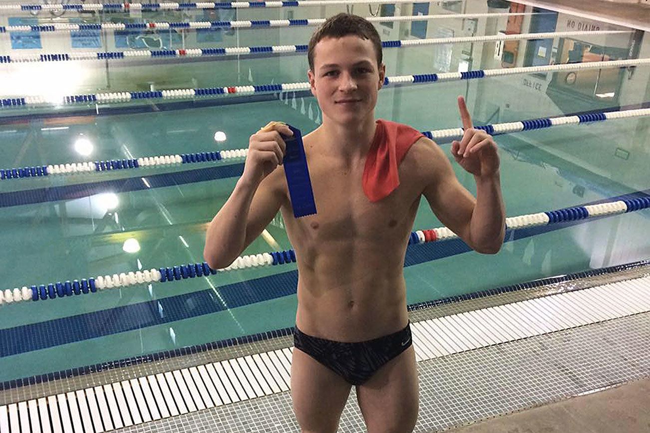 SK’s Gleason wins 4A state diving title