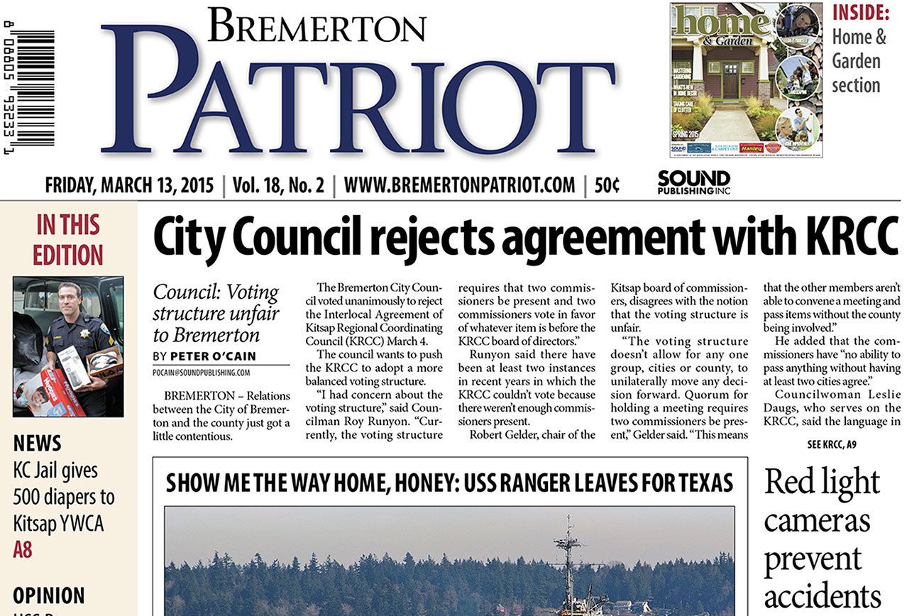 Bremerton Patriot’s last edition Feb. 24