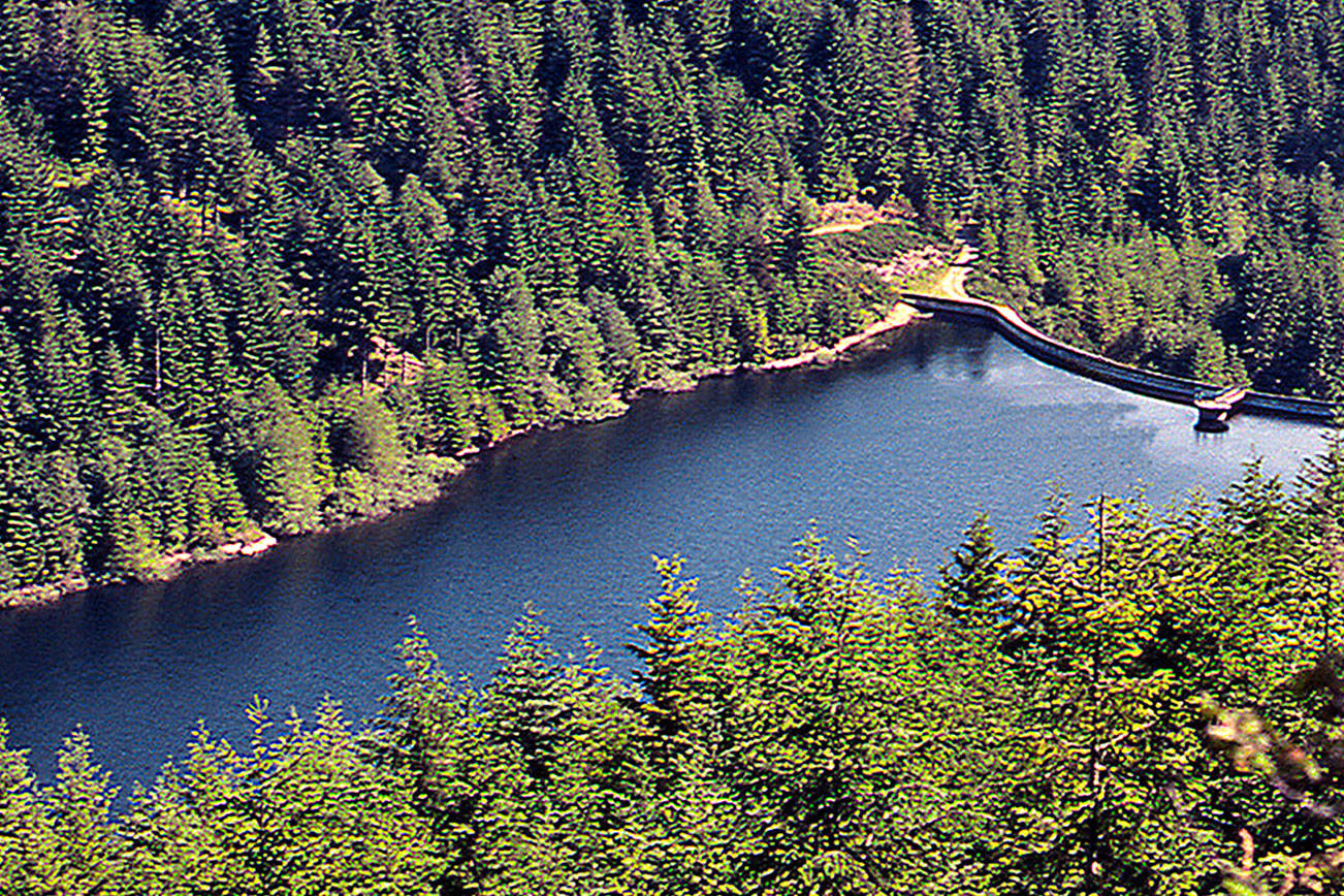 Union River Reservoir provides 60 percent of the drinking water for more than 50,000 customers of the City of Bremerton Water Utility.                                Courtesy of Kathleen Cahall / City of Bremerton