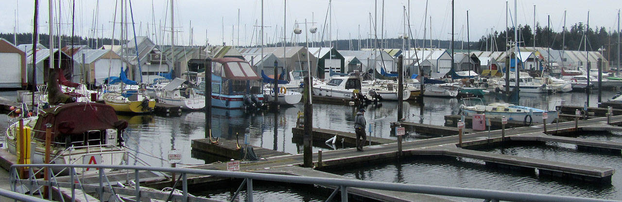 The Port of Brownsville is one of only two public ports in Kitsap County that permits boathouses.                                Terryl Asla/Kitsap News Group