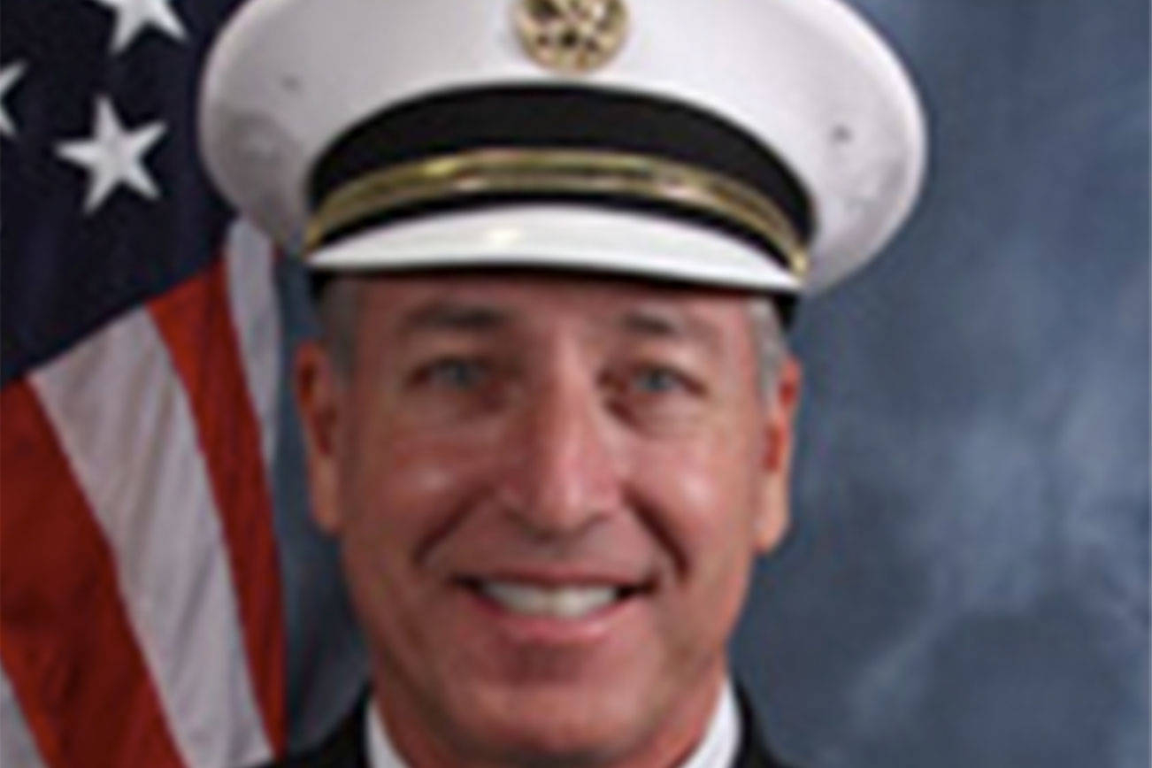 Bremerton’s new fire chief David Schmitt. Photo: Burbank Fire Department