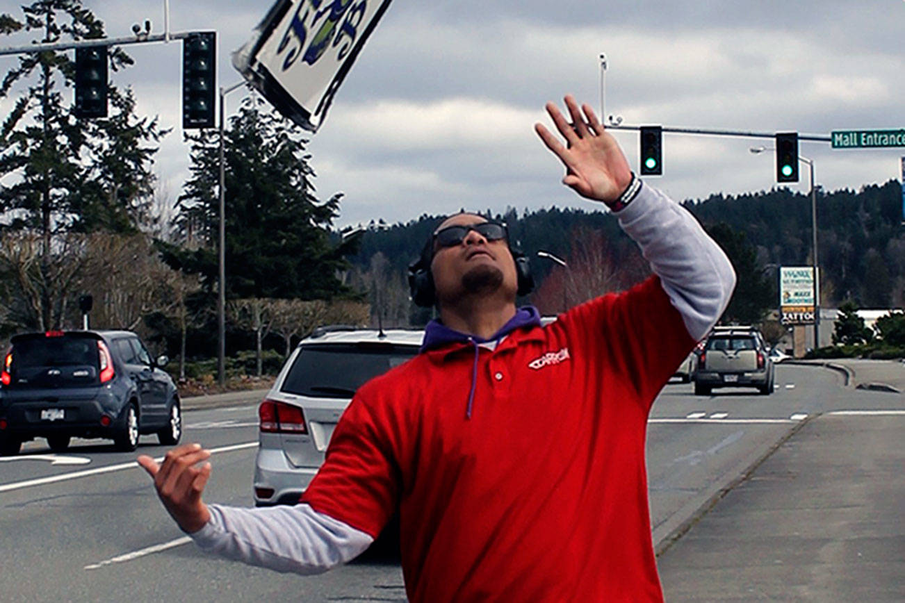 Bill the sign spinner and Larry the sign waver | Sunday feature