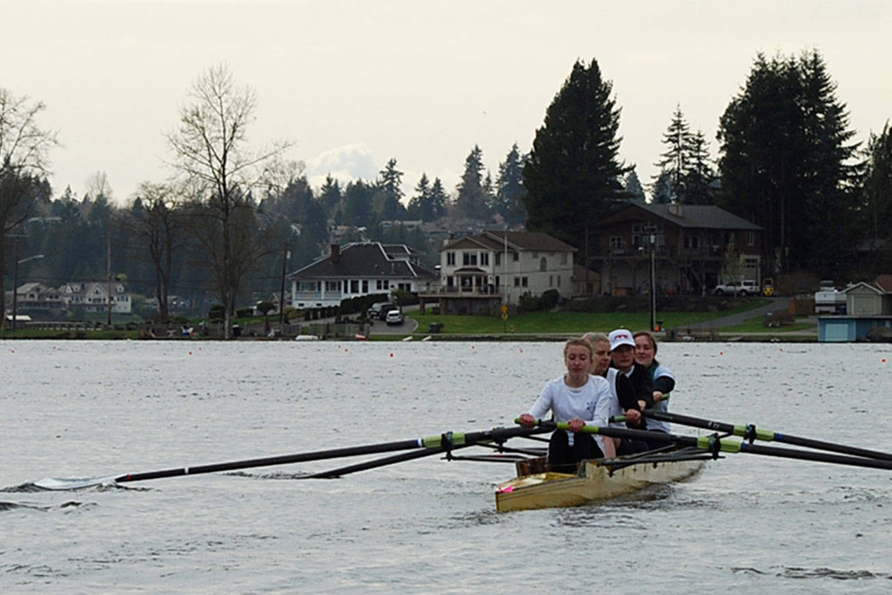 Clam Island Junior Rowers learning what it takes to win