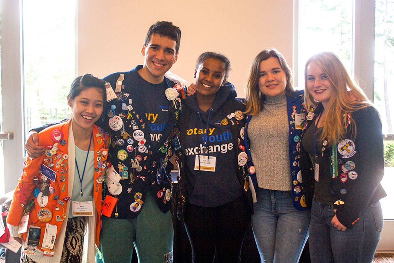 Rotary exchange students learn skills for life