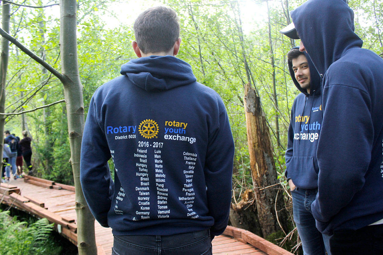 Rotary exchange students learn skills for life