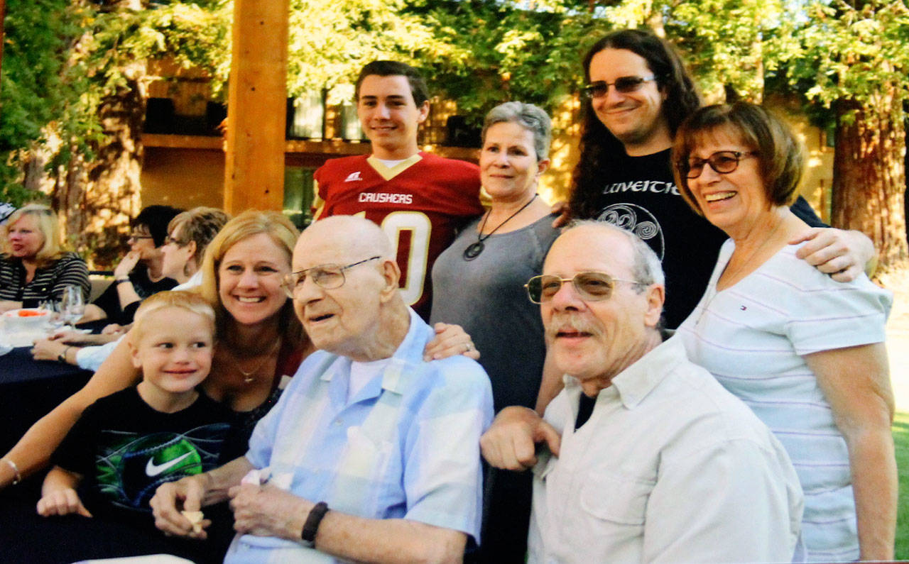 Dan Wenzlaff enjoys a get-together with family members in Napa, California. (Wenzlaff family photo)
