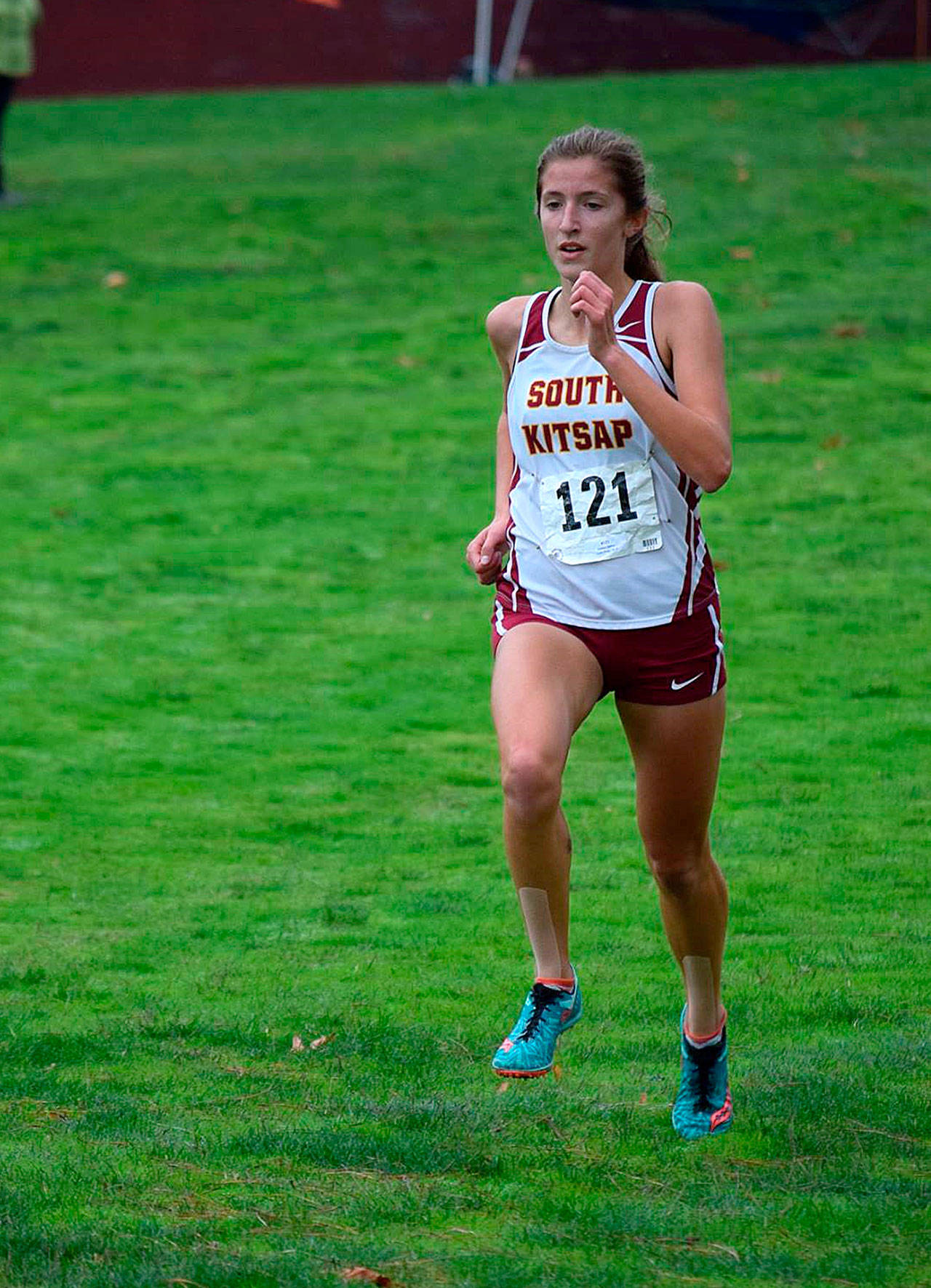 South Kitsap High’s Paxton DePoe was a state qualifier in cross country and track competition this season. Photo: Erin Fraser