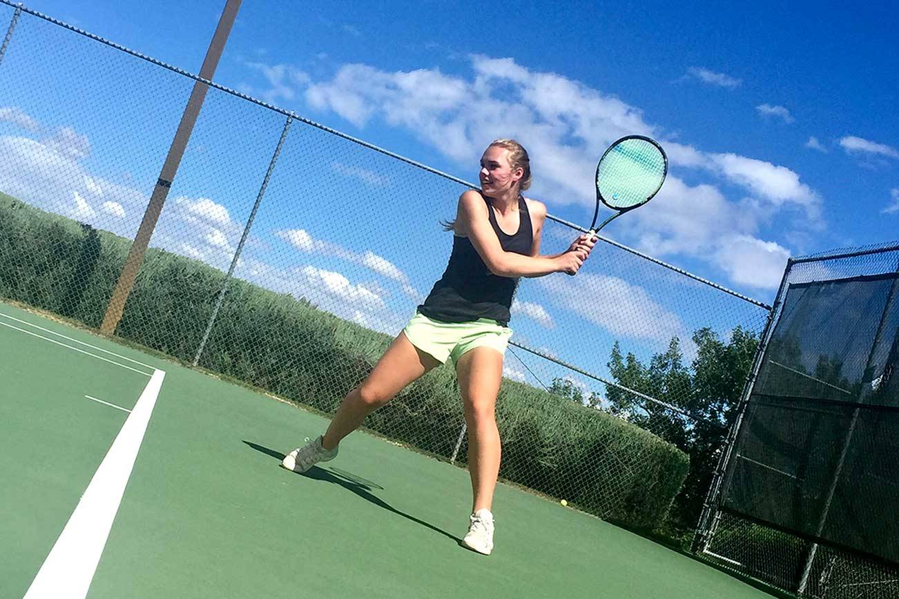 A conversation with three-time state tennis champion Danya Wallis