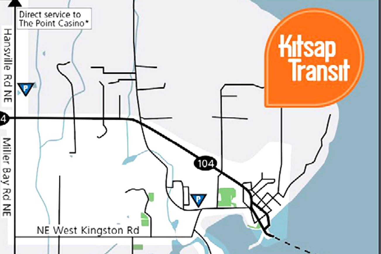 Beginning June 5, Kitsap Transit’s Kingston “tap-ride” service will assist riders in select North end locations. (Kitsap Transit / contributed)