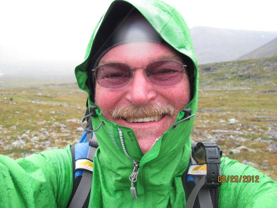 David Woodson in the Lapland province of Sweden while hiking the Kungsleden Trail. (Photo courtesy of Kate Woodson)