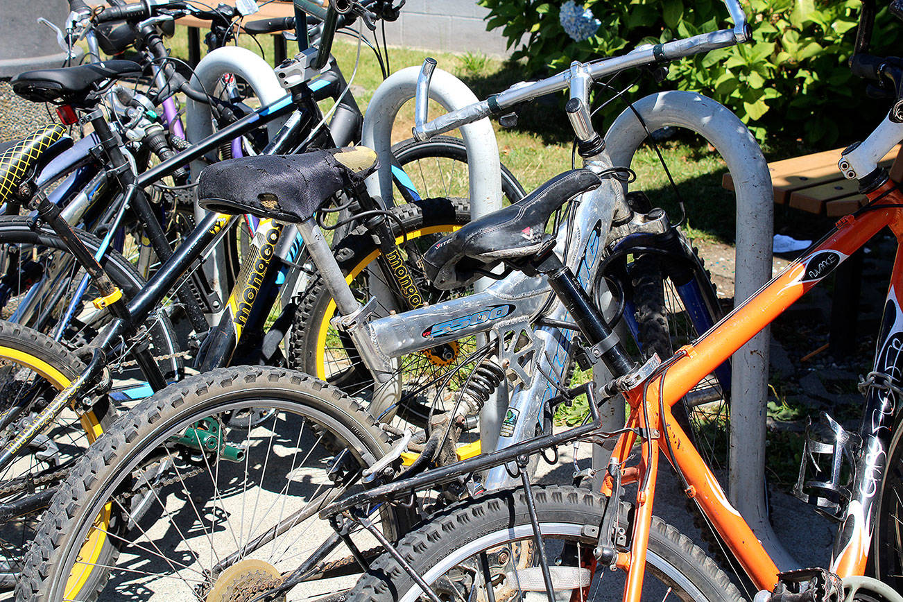 Biking and walking are two common methods of “active transportation,” which is one aspect of the “not drive-alone” commutes the Washington State Transportation Commission hopes to increase to 29 percent of all commutes in Washington by 2020.                                Michelle Beahm / Kitsap News Group