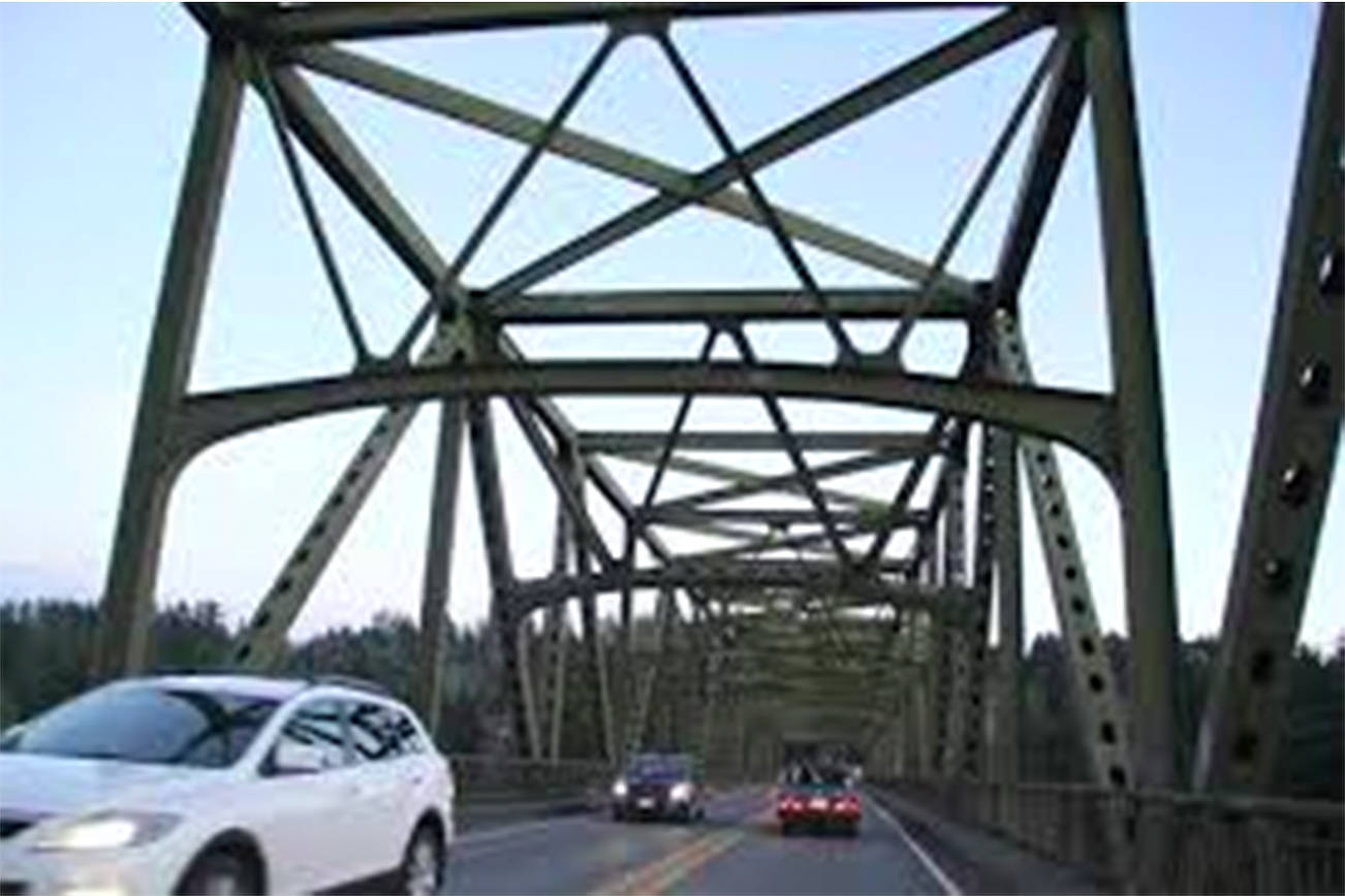 Agate Pass Bridge is scheduled for night-time lane closures in September. (Kitsap News Group)