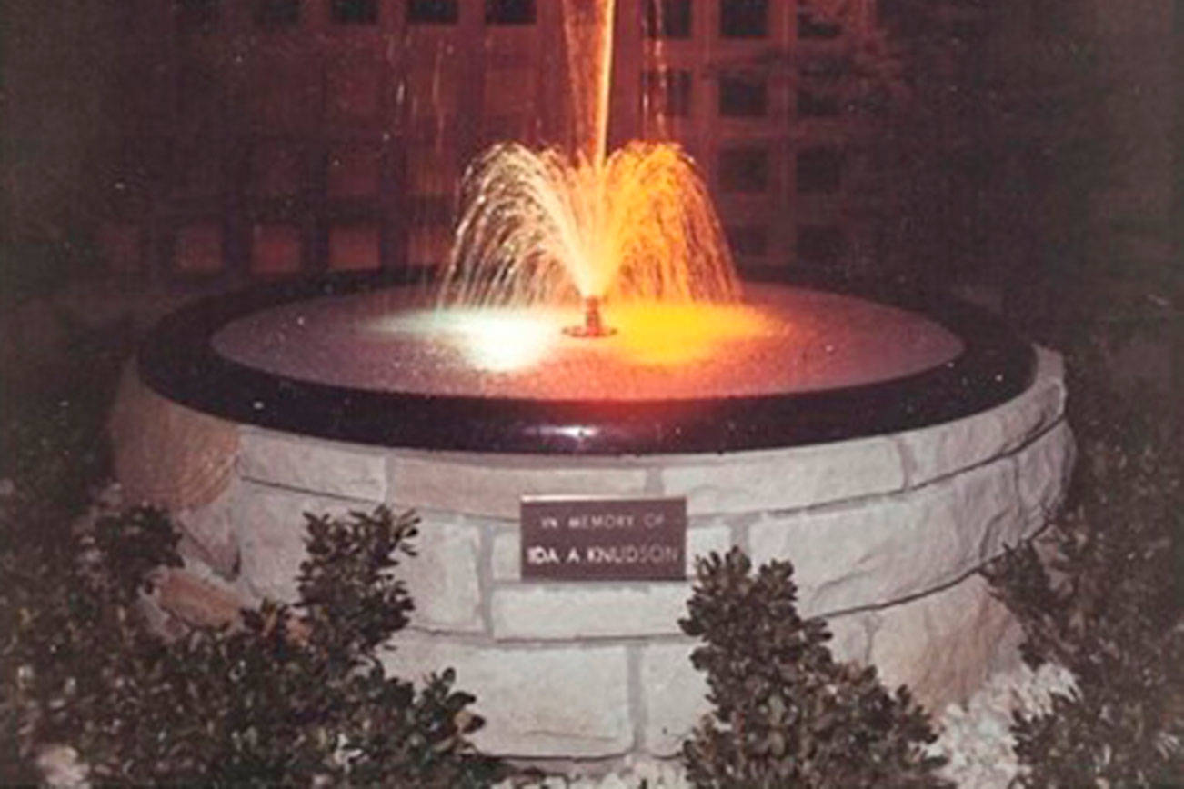 Ida’s fountain: Residents renew a tribute to an individual’s caring and compassion for others