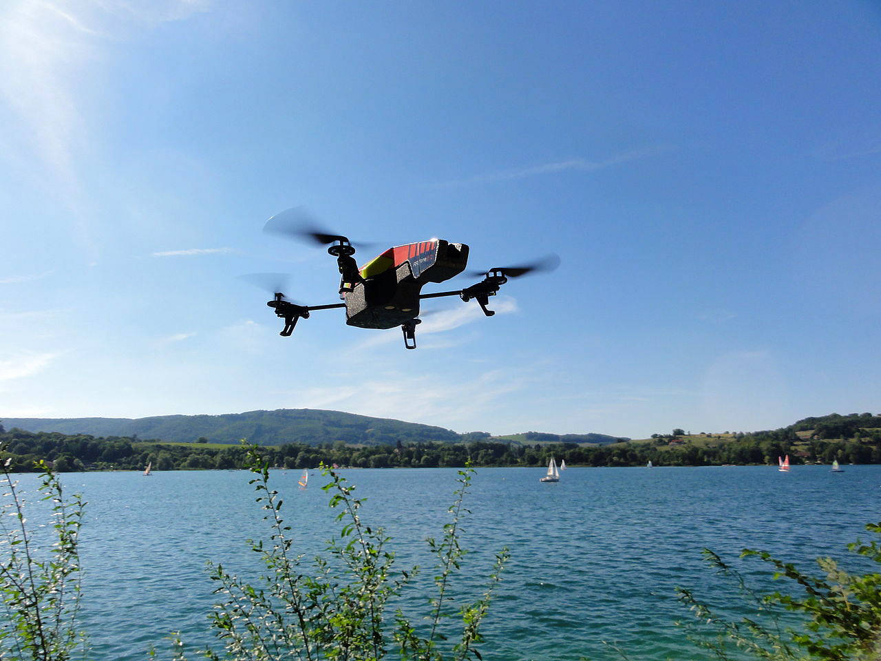 Students at Bremerton High School can become certified in drone technology via a new program being offered.                                Nicolas Halftermeyer/Wikimedia Commons