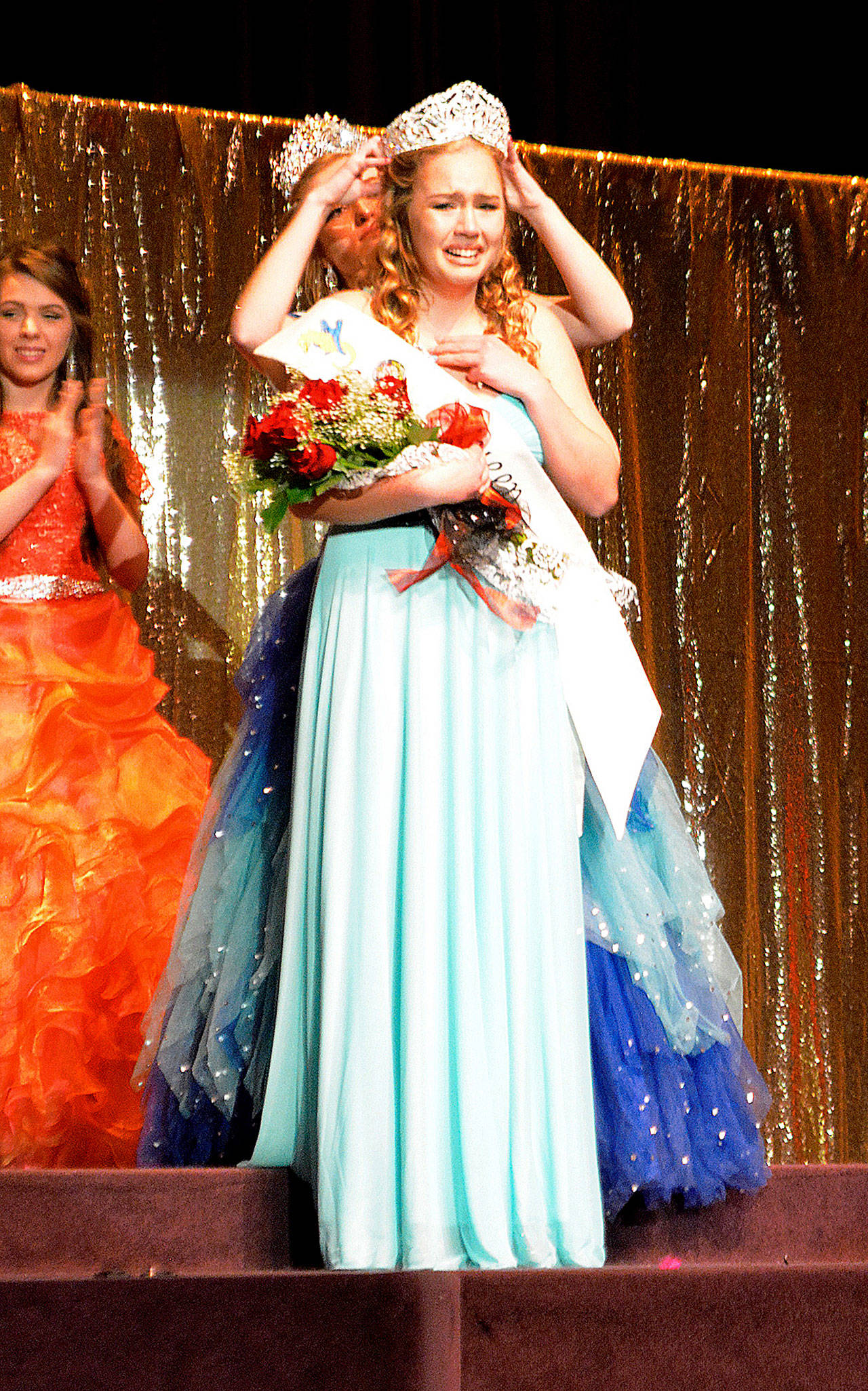 Alainna Widdifield was crowned Fathoms O’ Fun queen in March at the annual scholarship program pageant.                                (File photo)                                Alainna Widdifield was crowned Fathoms O’ Fun queen in March at the annual scholarship program pageant. (Kitsap Daily News file photo)