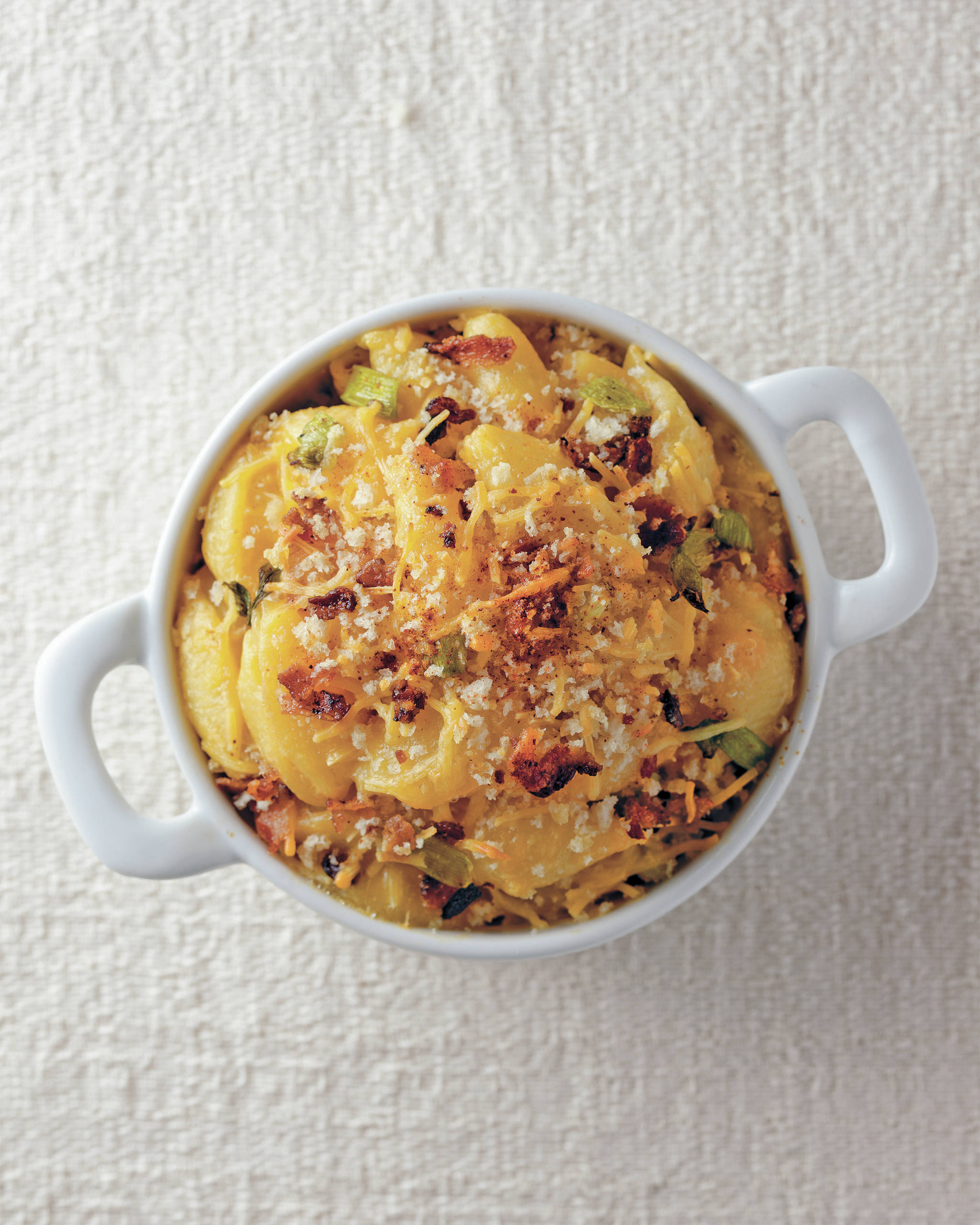 Try this Mac & Cheese for a cold weather dish.
