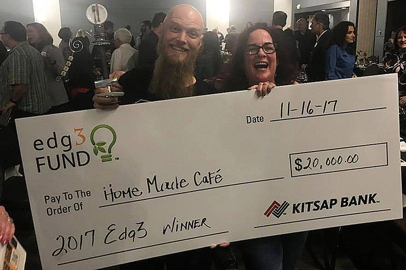 Port Orchard’s Home Made Cafe wins edg3 Fund award
