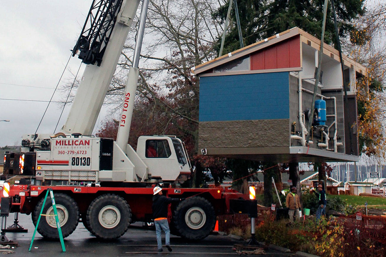New restrooms installed in Poulsbo’s Waterfront Park